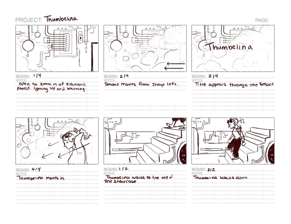 Traditional Storyboarding for Teens